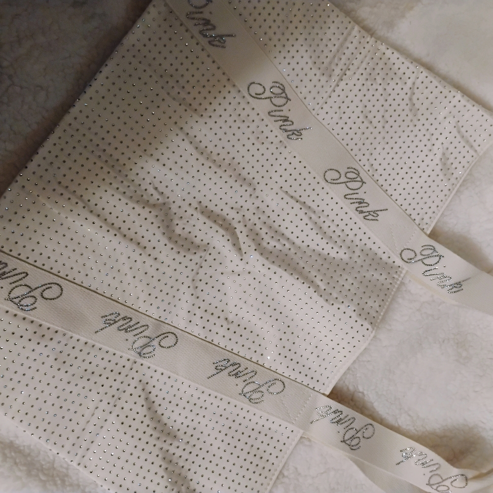 PINK Victoria's Secret White Tote Bag